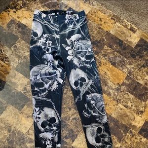 BlackMilk Magic Death Velvet Leggings